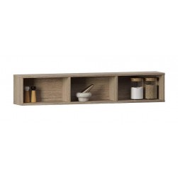 Етажерка за стена Domino Havana L120 дъб хавана